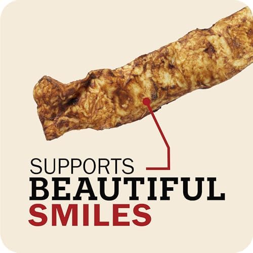 Redbarn Pet Products Natural Rawhide Bully Slices - Peanut Butter Flavor - Premium Grain-Free Beef Hide Treats High Protein Low Fat for Chewers - 27 oz