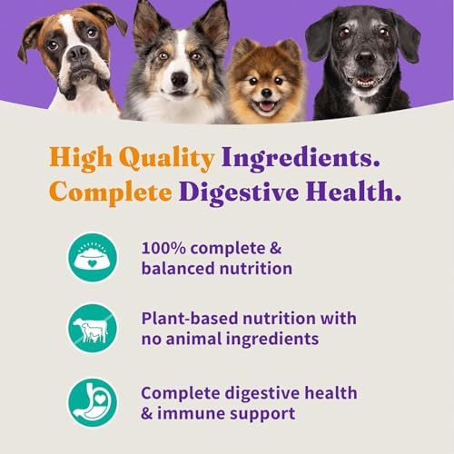 Halo Holistic Dry Dog Food, Vegan Plant-Based Recipe, Kelp, 21 lb