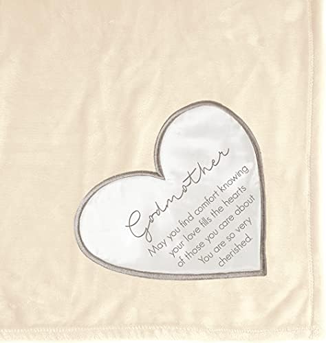Pavilion Gift Company - Godmother Gift Soft Royal Plush Blanket 50x60 Inch