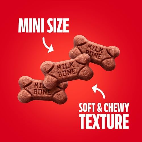 Milk-Bone Soft & Chewy Dog Training Treats, Mini Size, 18 Oz. Bag