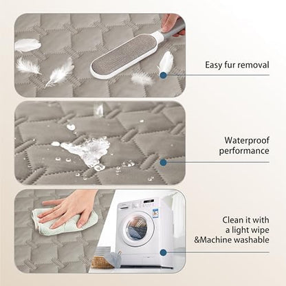 gogobunny Waterproof Blanket, Couch Covers for Dogs, Reversible Protector