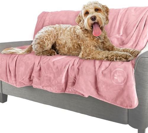 PETMAKER Dog Blanket, Pink, 60” x 80”