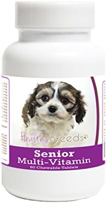 Healthy Breeds Cavachon Senior Dog Multivitamin Tablets 60 Count