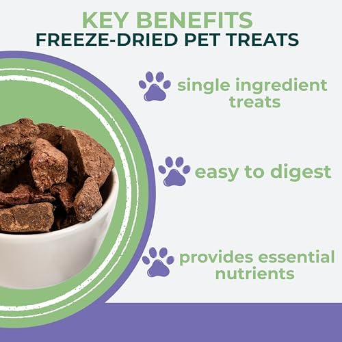 Momentum Carnivore Nutrition Freeze-Dried Turkey Liver Dog Treats & Cat Treats – Single-Ingredient, High-Protein, Grain-Free, Naturally Flavorful & Lean – Made in USA – 3.5 oz Bag (Pack of 3)