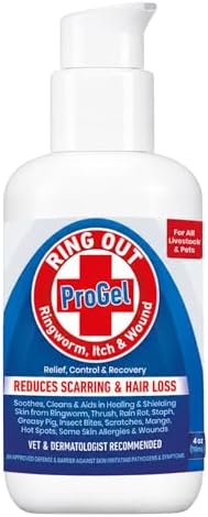 Ring Out ProGel Premium Skin Care for Sheep, Goats, Cats, Dogs & Horses