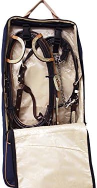 Front Open 3 Layers Padded Bridle Halter Horse Tack Carry Bag
