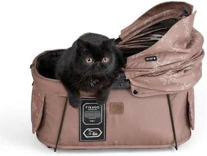 Sway2 Pet Car Seat and Carrier, 2-in-1 Booster Seat for Small Dogs and Cats