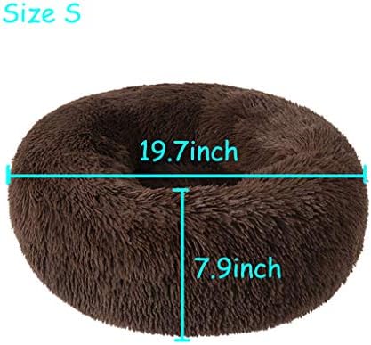 Cat Bed for Indoor Cats,Mini Plush Self Warming Kitten Bed, 20 Inch