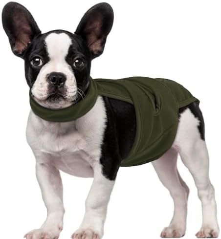 QBLEEV Female Dog Diapers with Adjustable Suspenders – Washable Sanitary Panties for Dogs in Heat or Incontinence, Escape-Proof Reusable Pet Period Underwear Onesie for Small to Large Breeds