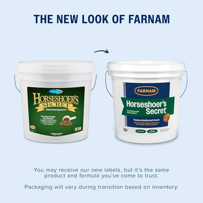 Farnam Horseshoer's Secret Pelleted Hoof & Biotin Supplements, 11 lb