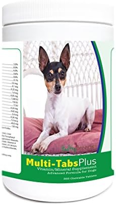 Healthy Breeds Toy Fox Terrier Multi-Tabs Plus Chewable Tablets 365 Count