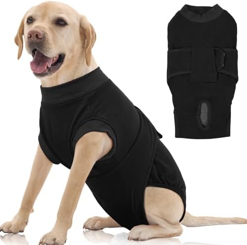 FUAMEY Dog Recovery Suit Male,Dogs Surgery Neuter Suits Puppy Spay Shirts