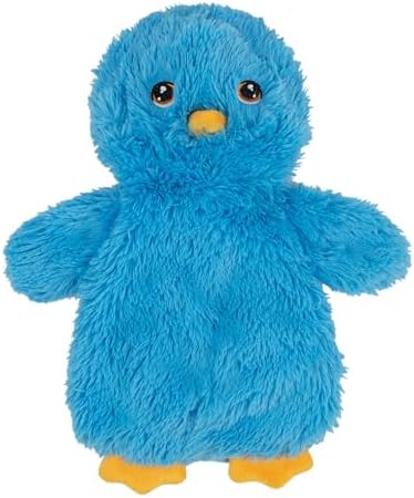 Best Pet Supplies Interactive Squeaky Dog Toy - Baby Chicken, Blue