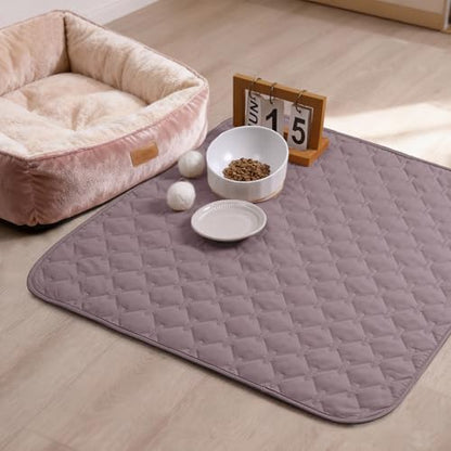 gogobunny 100% Double Sided Waterproof Dog Blanket Soft Pet Bed Cover Reversible Protect Furniture Couch Sofa Car for Puppy Large Dog Cat (Dark Sea Fog/Light Sea Fog, 30x30 Inch (Pack of 1))