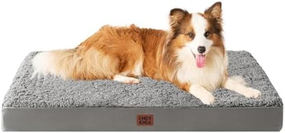 EHEYCIGA Orthopedic Dog Bed Extra Large with Removable Washable Cover, 41IN