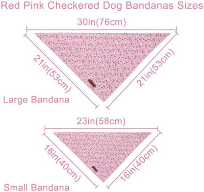 Halloween Dog Collar-Pink Ghost Dog Bandana- Cute Ghost Dog Bandanas Adjustable Dogs Collar for Small Medium Large Dogs