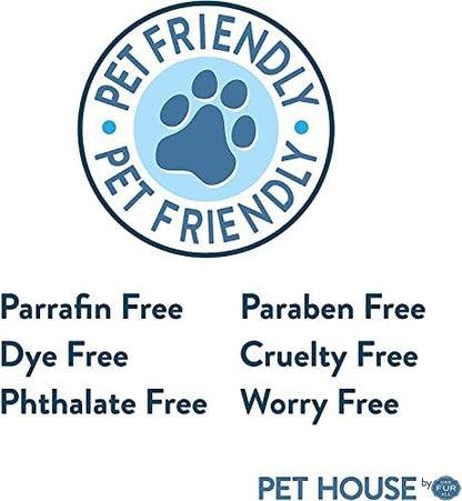 One Fur All Pet House Spring and Summer Wax Melts for Pet Odor, Natural, Plant Based Soy Wax Melts, Long Lasting Fragrance for Fresh Smelling Homes, Water Lilies