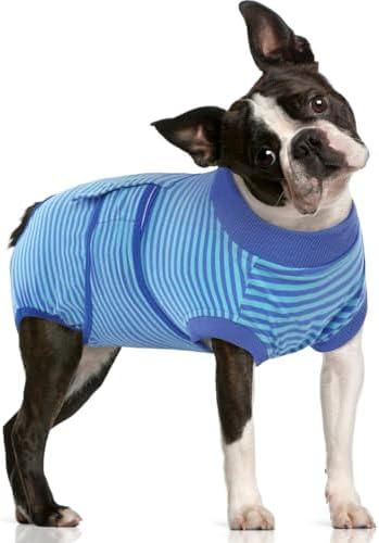 FUAMEY Recovery Suit for Dogs After Surgery,Soft Breathable Dog Bodysuit