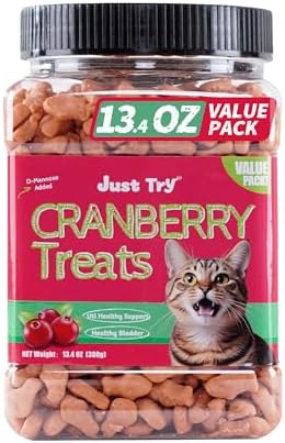 Just Try 13.4 OZ Urinary Tract Health Cat Treats for Indoor Cats