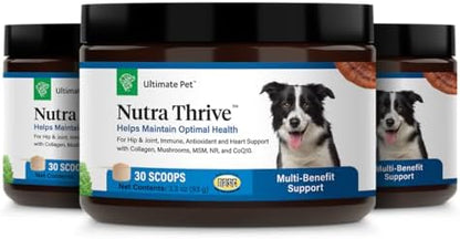 Ultimate Pet Nutrition Nutra Thrive Canine Multivitamin Powder, Pack of 3