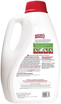 Nature's Miracle Urine Destroyer Plus for Dogs, Enzymatic Formula Tough on Strong Dog Urine and The Yellow Sticky Residue, 1 Gal