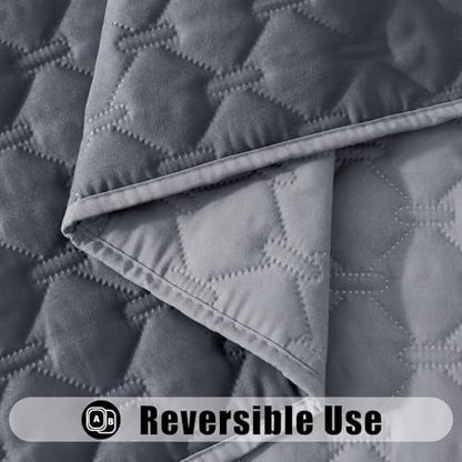 Smiry Waterproof Dog Bed Cover Blanket, Reversible Pet Blanket