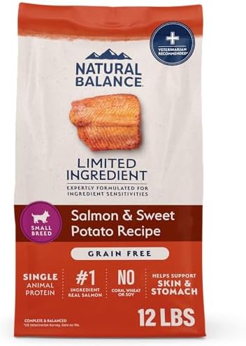 Natural Balance Limited Ingredient, Salmon & Sweet Potato, 12 lb