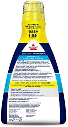 BISSELL Deep Clean + Antibacterial Formula, 40 oz. (1568), Model Number: 1568A
