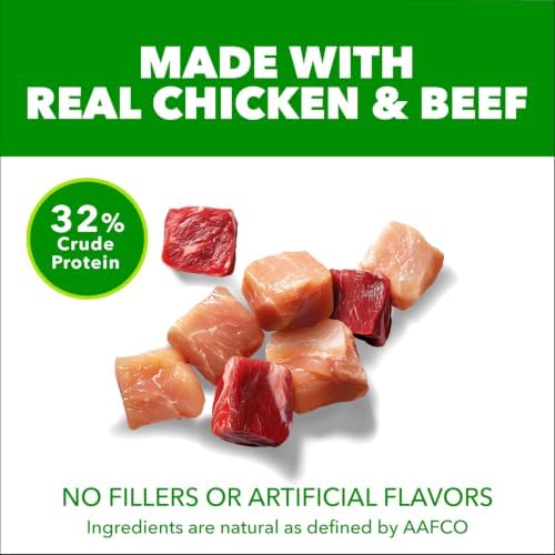 IAMS Proactive Health High Protein Dry Dog Food, Chicken & Beef, 5 lb