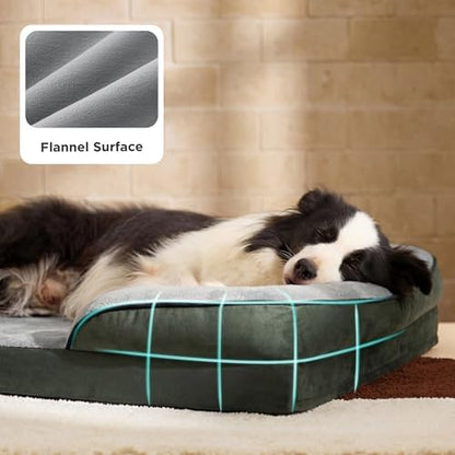 Bedsure Orthopedic Dog Beds Large Sized Dog with Removable Washable Cover