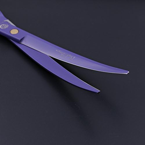 Purple Dragon 8.0 inch Professional Dog Grooming Hair Cutting Scissor-Set