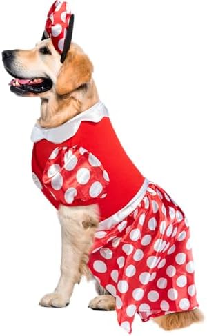 Disney: Minnie Mouse Pet Costume for For Dogs or Cats by Rubies, XXL