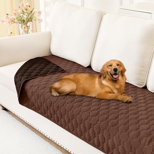 Smiry Waterproof Dog Bed Cover Blanket, Reversible Pet Blanket