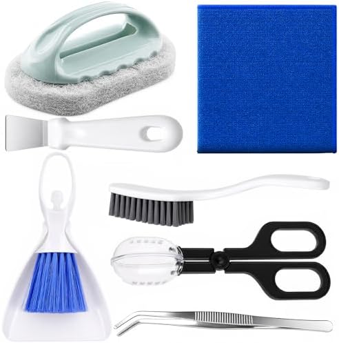 Bearded Dragon Tank Cleaning Kit, Reptile Mini Dustpan and Brush
