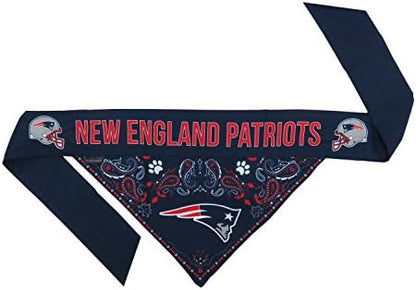 Littlearth NFL Reversible Pet Bandana - Officially Licensed Teams, Sizes XS to XL