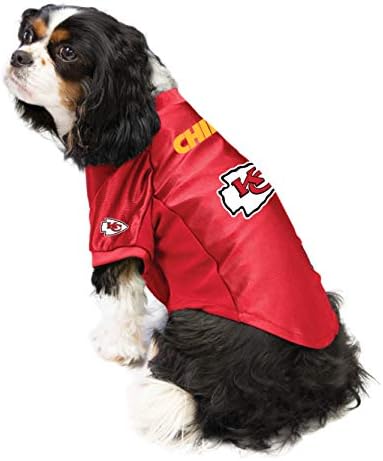 Littlearth NFL Kansas City Chiefs Stretch Pet Jersey, Team Color, X-Large