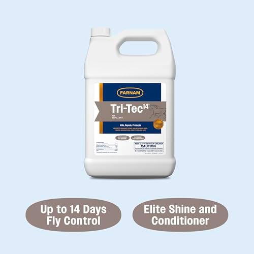 Farnam Tri-Tec 14 Fly Spray for Horses, Protects for Up to 14 Days, 128 oz