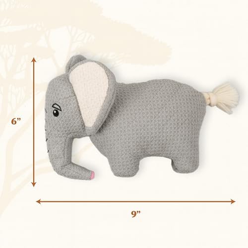 Premium Plush Dog Toy - Elephant Plush Dog Toy, Jumbo Eco Friendly