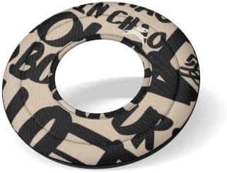 OllyDog Mini Super Flyer, Dog Flying Disc – Floating Fetch Toy, Soft on Teeth, Eco-Friendly Recycled Material, Lightweight, for Small & Medium Dogs (Ciao, 9")