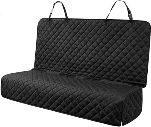 PETICON Waterproof Scratchproof Pet Bench Seat Covers for Cars, SUVs