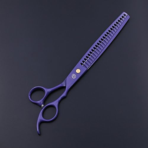 Purple Dragon 8.0 inch Professional Dog Grooming Hair Cutting Scissor-Set