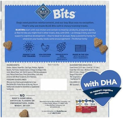 Blue Buffalo Bits Chicken Training Treats, 1 oz, 12 ct