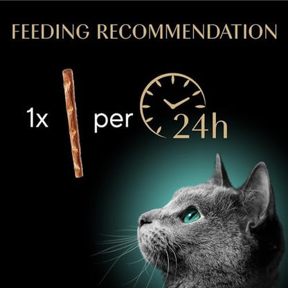 Sheba Meaty Tender Sticks Cat Treats, Chicken, Salmon, & Tuna, 40 Count
