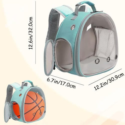 2-Pack Guinea Pig Carrier Backpack and Playpen Set - Breathable Pet Playpen Pop Open Outdoor/Indoor Exercise Fence, Portable Small Animal Backpack for Bearded Dragon, Rabbits, Hamster, Chinchillas