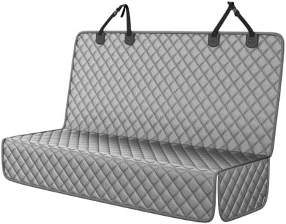 PETICON Waterproof Scratchproof Pet Bench Seat Covers for Cars, SUVs