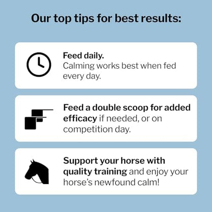 Formula 707 Calming Supplement for Horses, 5 lb, 40 Servings – Focus Aid