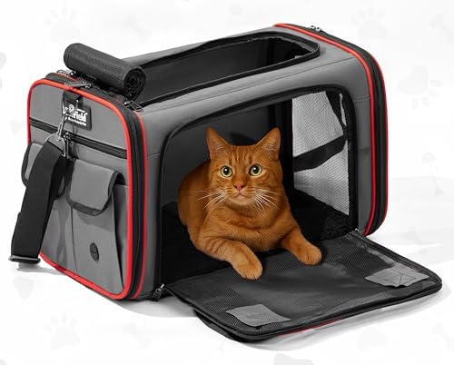 EliteField Soft-Sided Pet Carrier for Cats & Small Dogs (3-Year Warranty)
