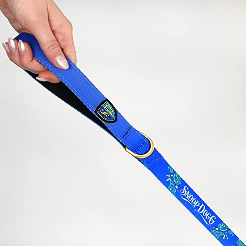 Snoop Doggie Doggs Deluxe Pet Leash, Halftime, 60" x 3Q Inch