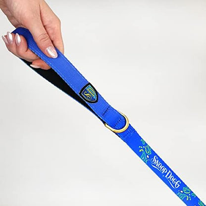 Snoop Doggie Doggs Deluxe Pet Leash, Halftime, 60" x 3Q Inch