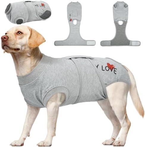 Kuoser Recovery Suit for Dogs After Surgery, Female Dog Onesie for Surgery